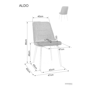 Стілець Aldo Brego 349 фото