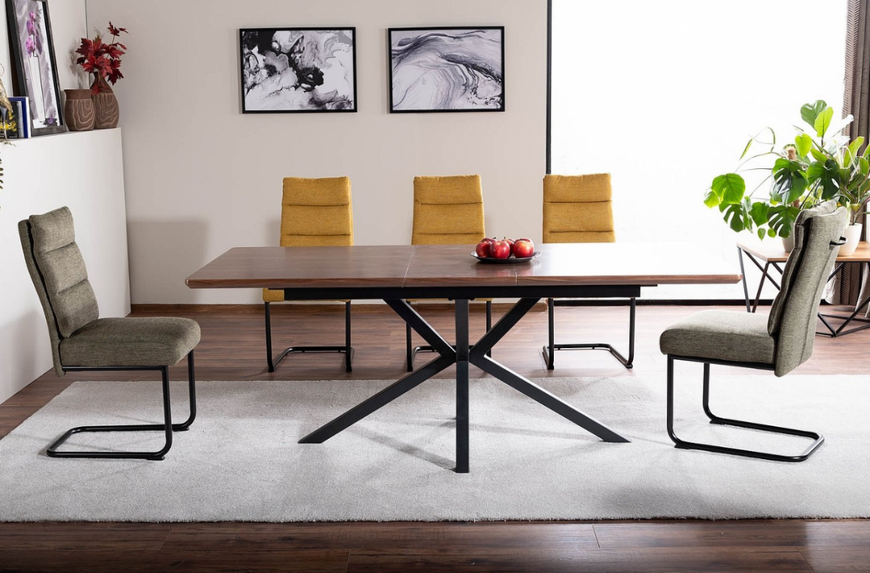 Стіл обідній розкладний Logan 166 фото