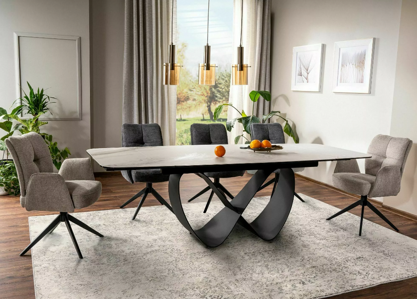 Стіл обідній розсувний Infinity Ceramic 225 фото