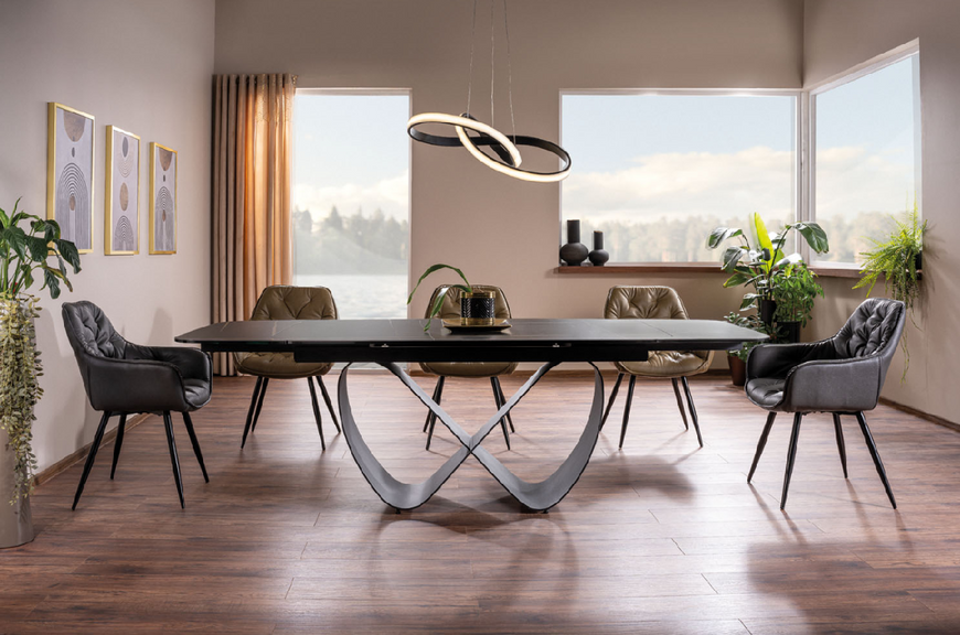 Стіл обідній розсувний Infinity Ceramic 225 фото