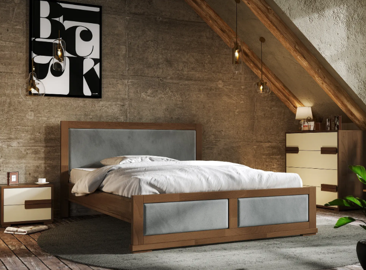 Дерев'яне ліжко "Тренд" 930 фото